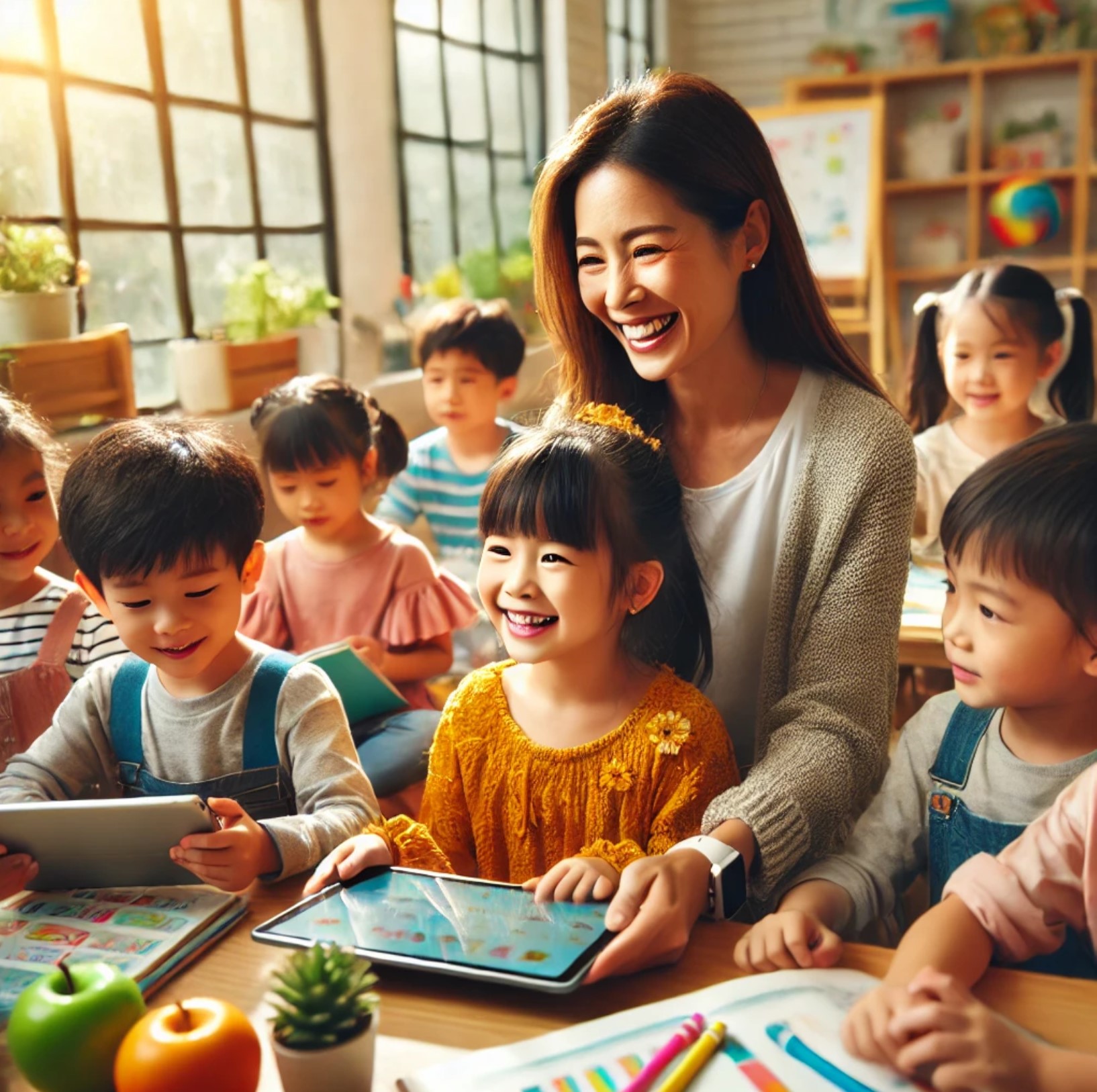 Happy Kids learning